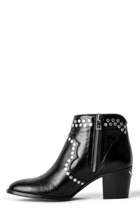 ZHORS LIGNE NOIR MOLLY VINTAGE PATENT + FLAT ST