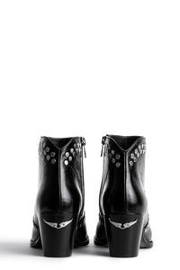 ZHORS LIGNE NOIR MOLLY VINTAGE PATENT + FLAT ST