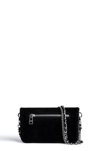 ZHORS LIGNE NOIR ROCK NANO SUEDE + STRASS PIPIN