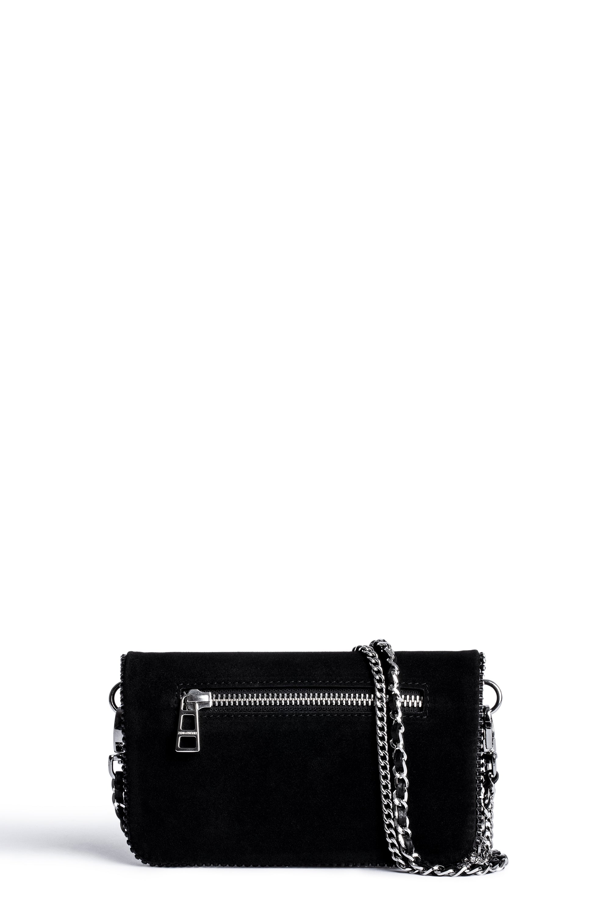 ZHORS LIGNE NOIR ROCK NANO SUEDE + STRASS PIPIN