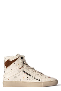 ZHORS LIGNE BLANC TAN ZV1747 HIGH FLASH - CRUSH + SU