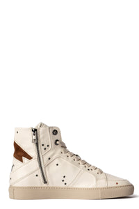 ZHORS LIGNE BLANC TAN ZV1747 HIGH FLASH - CRUSH + SU