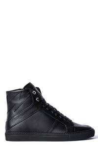 ZHORS LIGNE NOIR ZV1747 HIGH FLASH SMOOTH CALFS