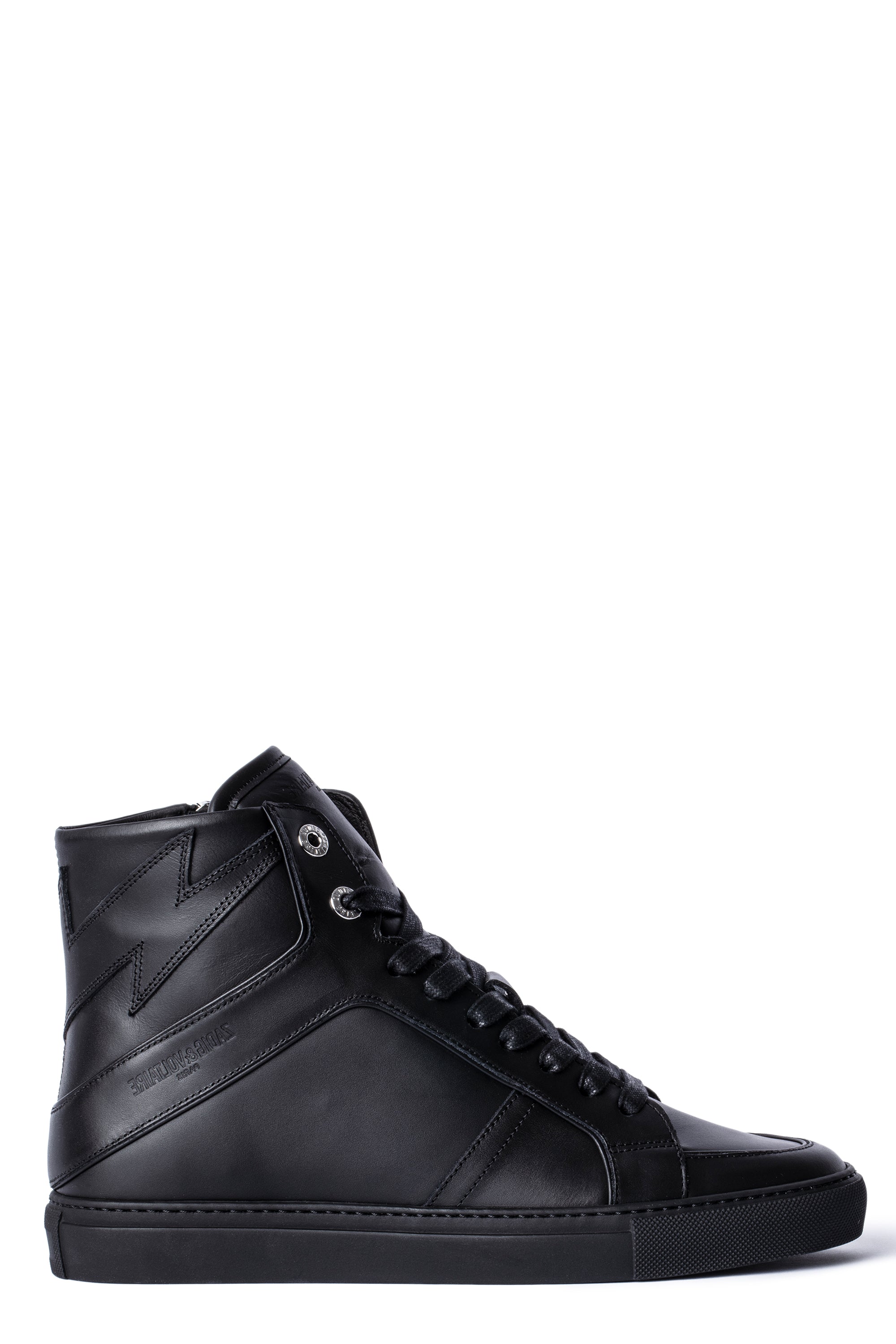 ZHORS LIGNE NOIR ZV1747 HIGH FLASH SMOOTH CALFS