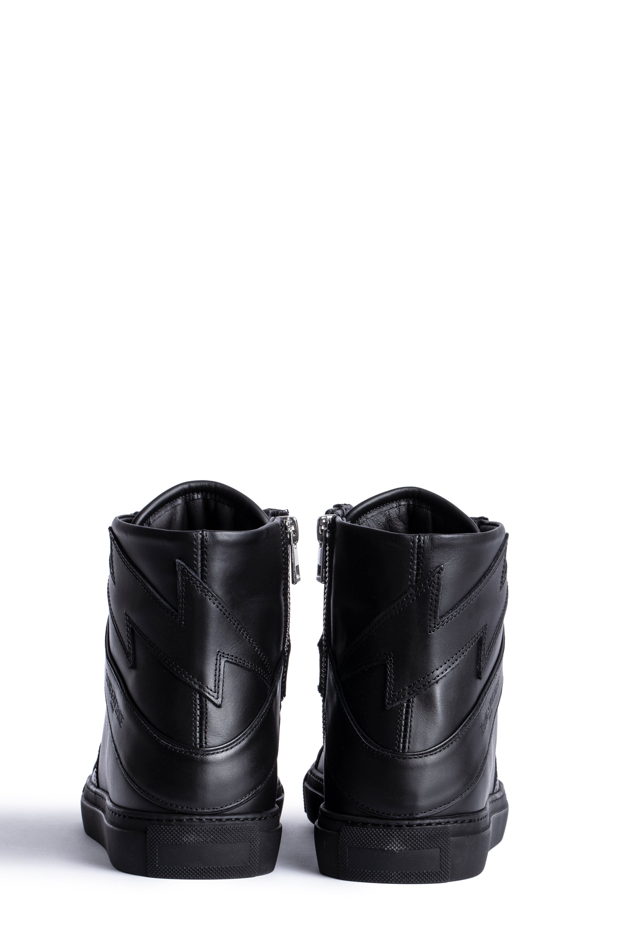 ZHORS LIGNE NOIR ZV1747 HIGH FLASH SMOOTH CALFS