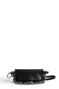 ZHORS LIGNE NOIR ROCK GRIGRI GRAINED LEATHER