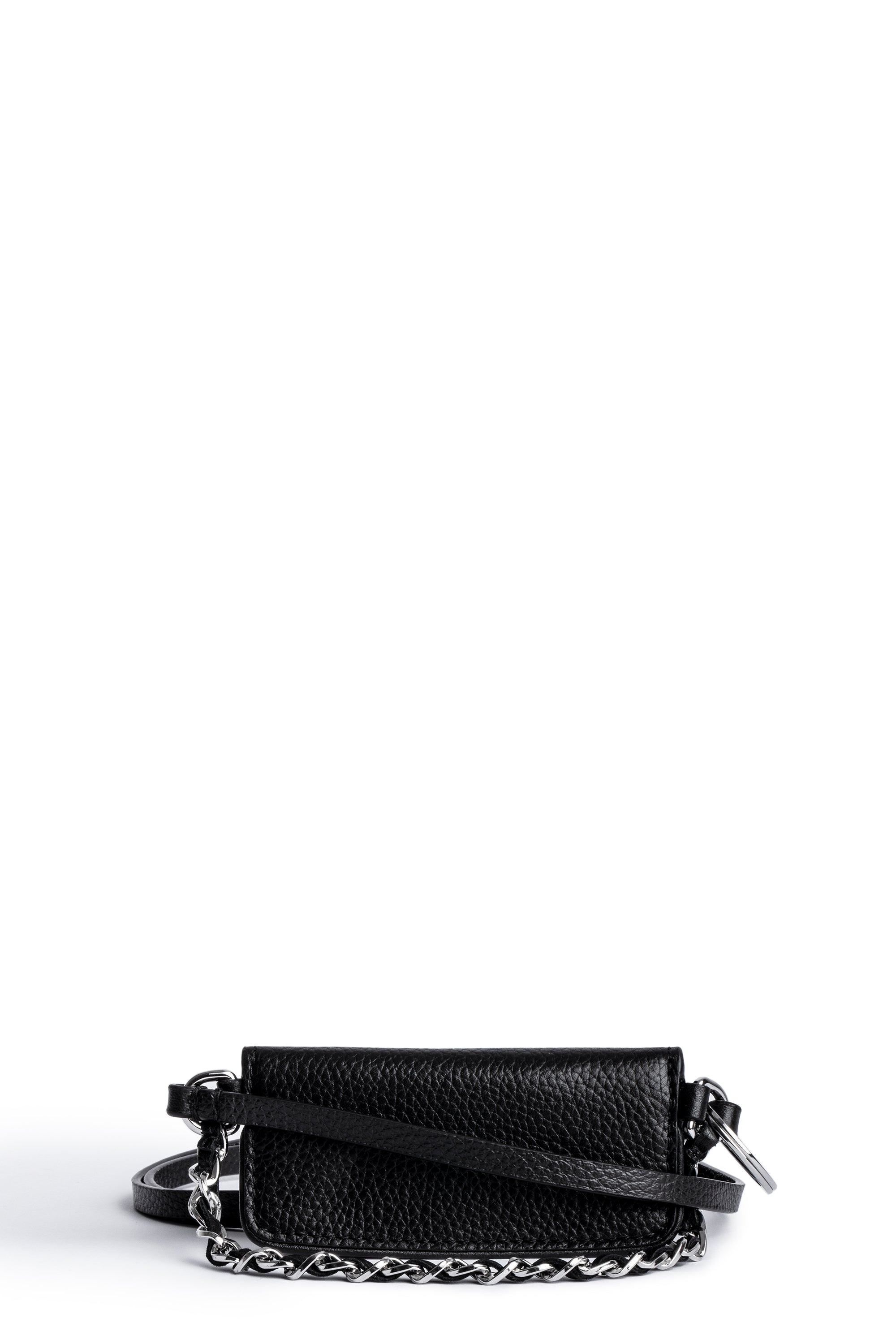 ZHORS LIGNE NOIR ROCK GRIGRI GRAINED LEATHER