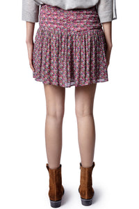 Jupe courte Javala - Rose