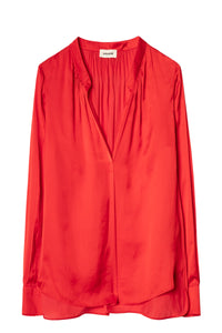 ZHORS LIGNE PASSION TINK SATIN  TUNIQUE