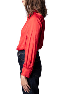 ZHORS LIGNE PASSION TINK SATIN  TUNIQUE