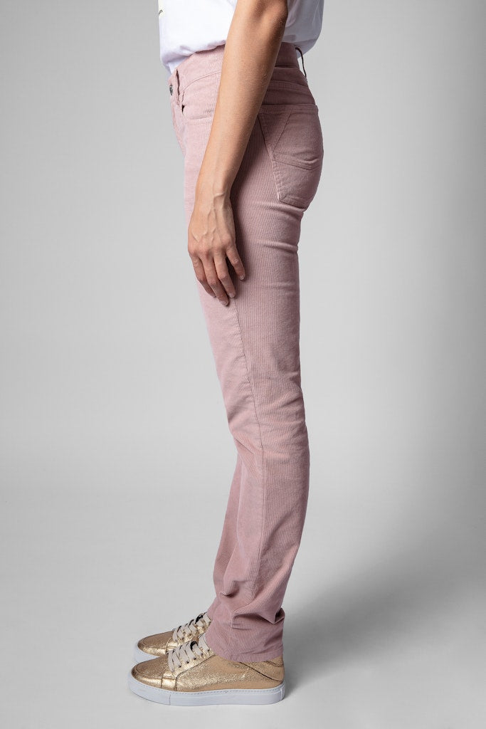 Pantalon Clint Velours - Rose