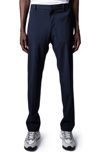 Pantalon Paris en laine - Encre