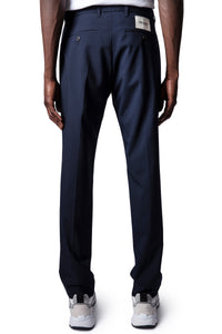 Pantalon Paris en laine - Encre