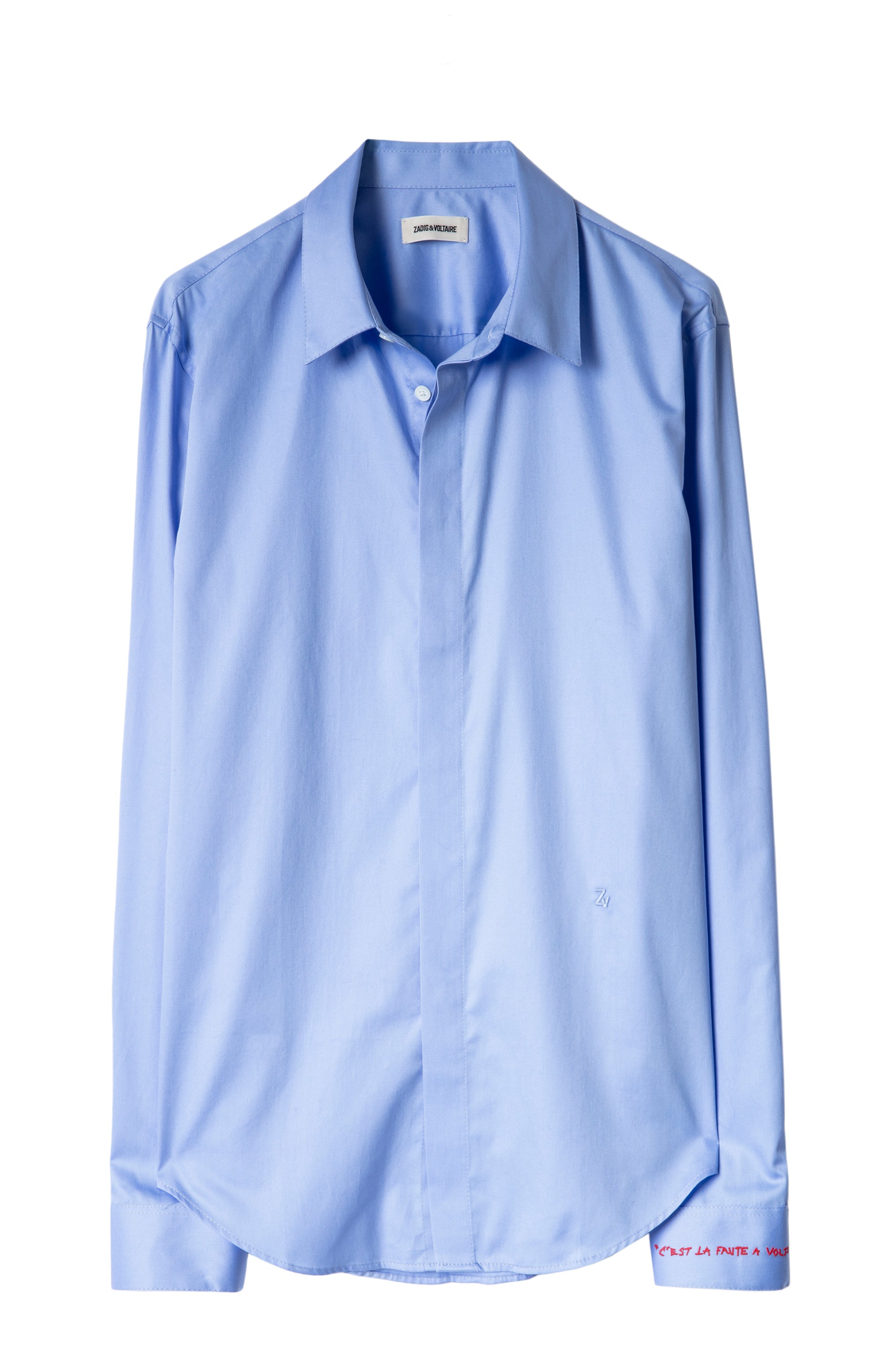 ZHORS LIGNE CIEL SYDNEY POP BRODEE ECO CHEMISE