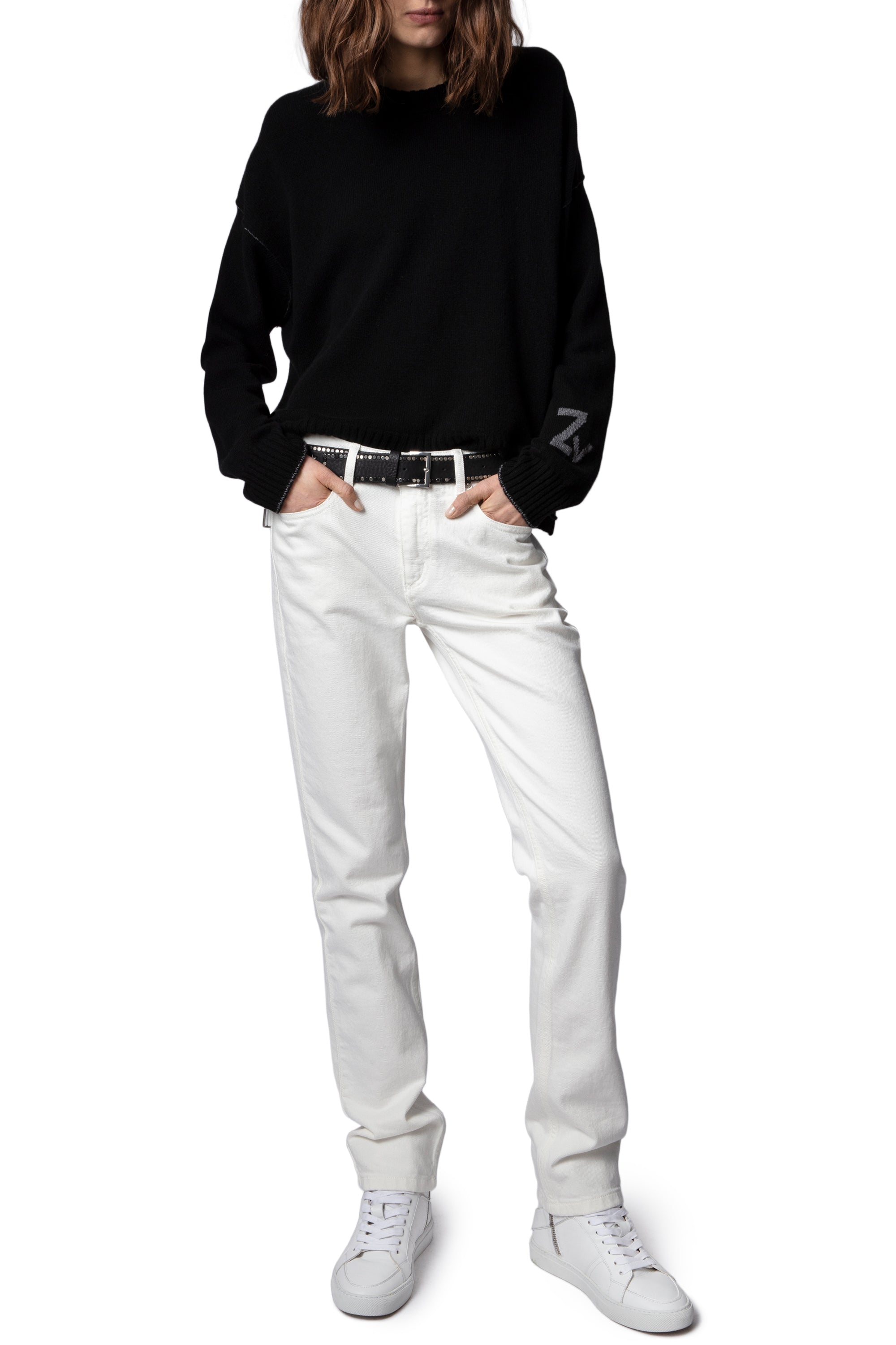 Clint denim Eco jeans - White