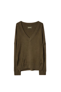 Pull Brumy - Kaki