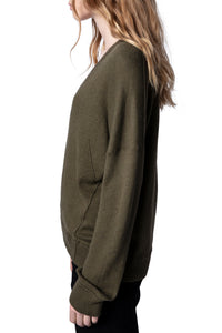 Pull Brumy - Kaki