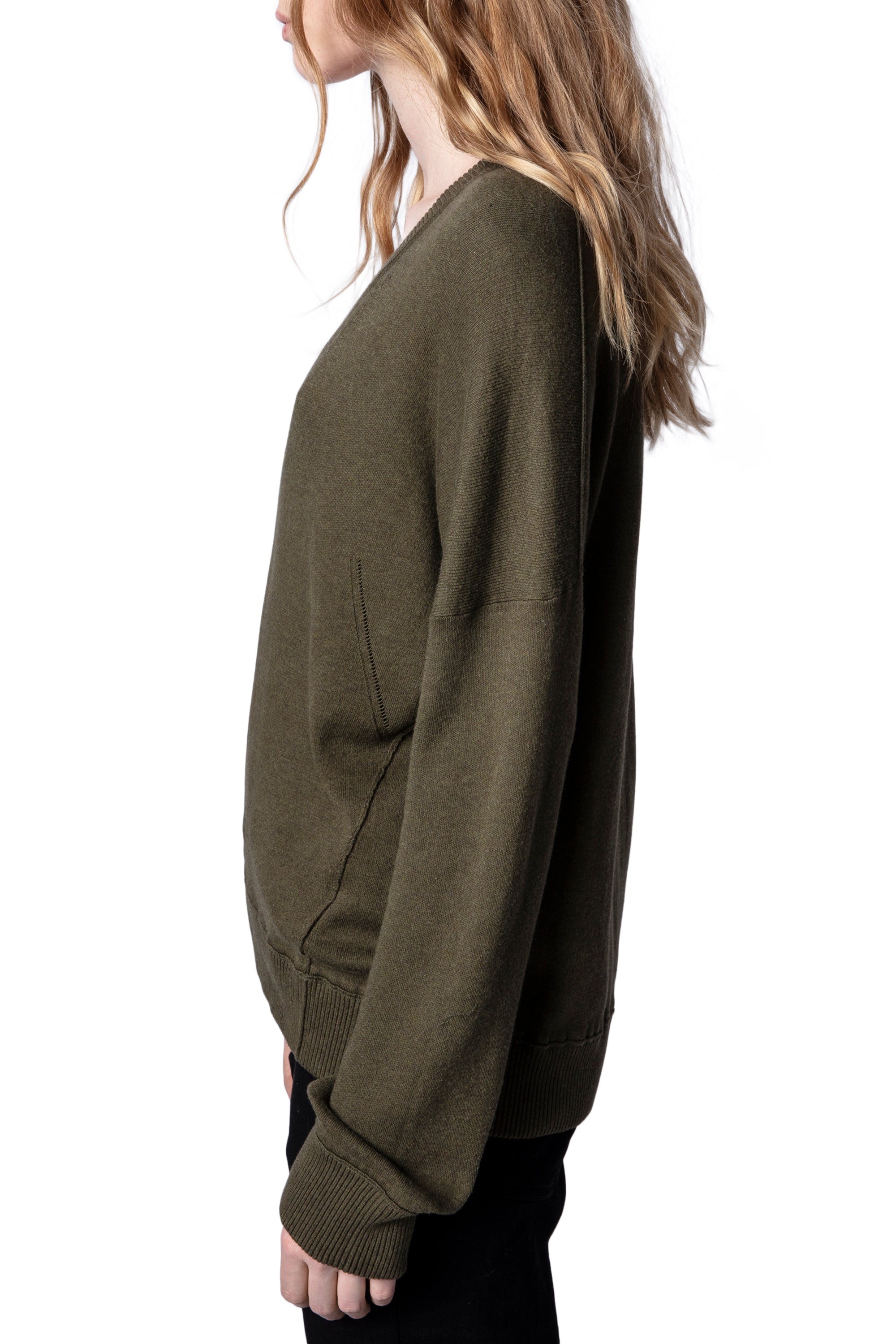 Pull Brumy - Kaki