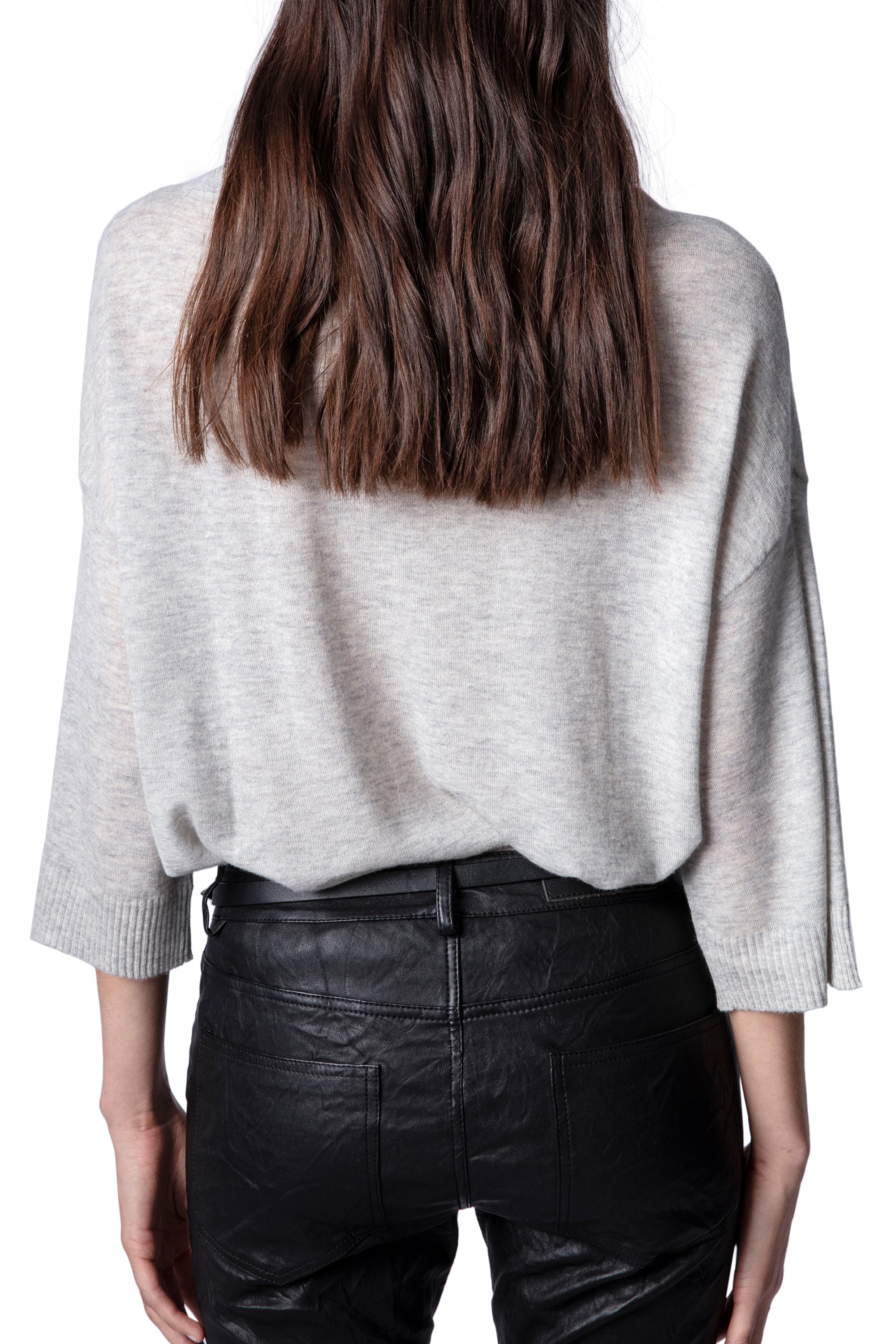 Pull Flint en cachemire - Gris Chine Clair