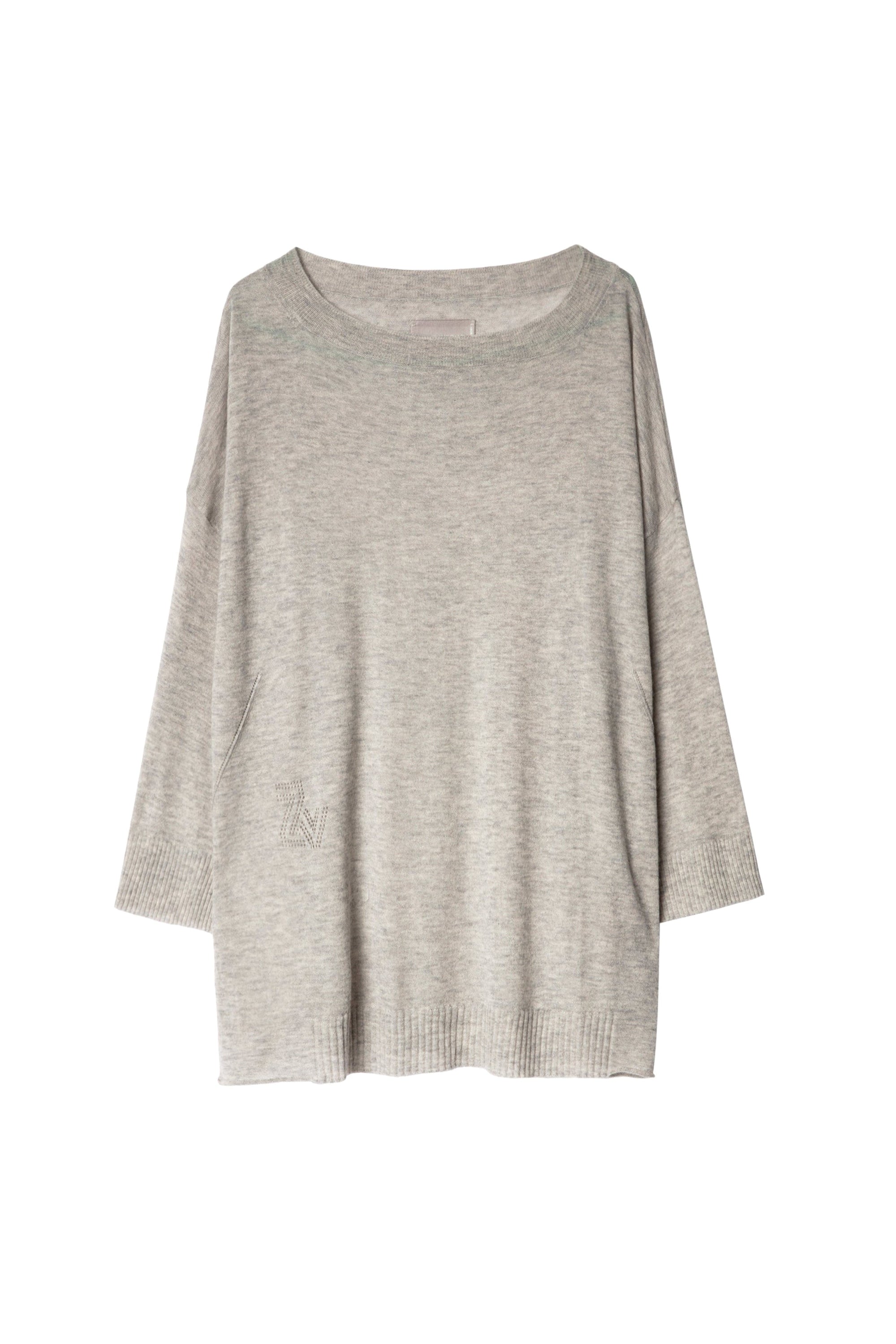 Pull Flint en cachemire - Gris Chine Clair
