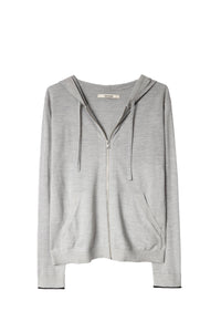 Gilet Clash en laine - Gris Clair