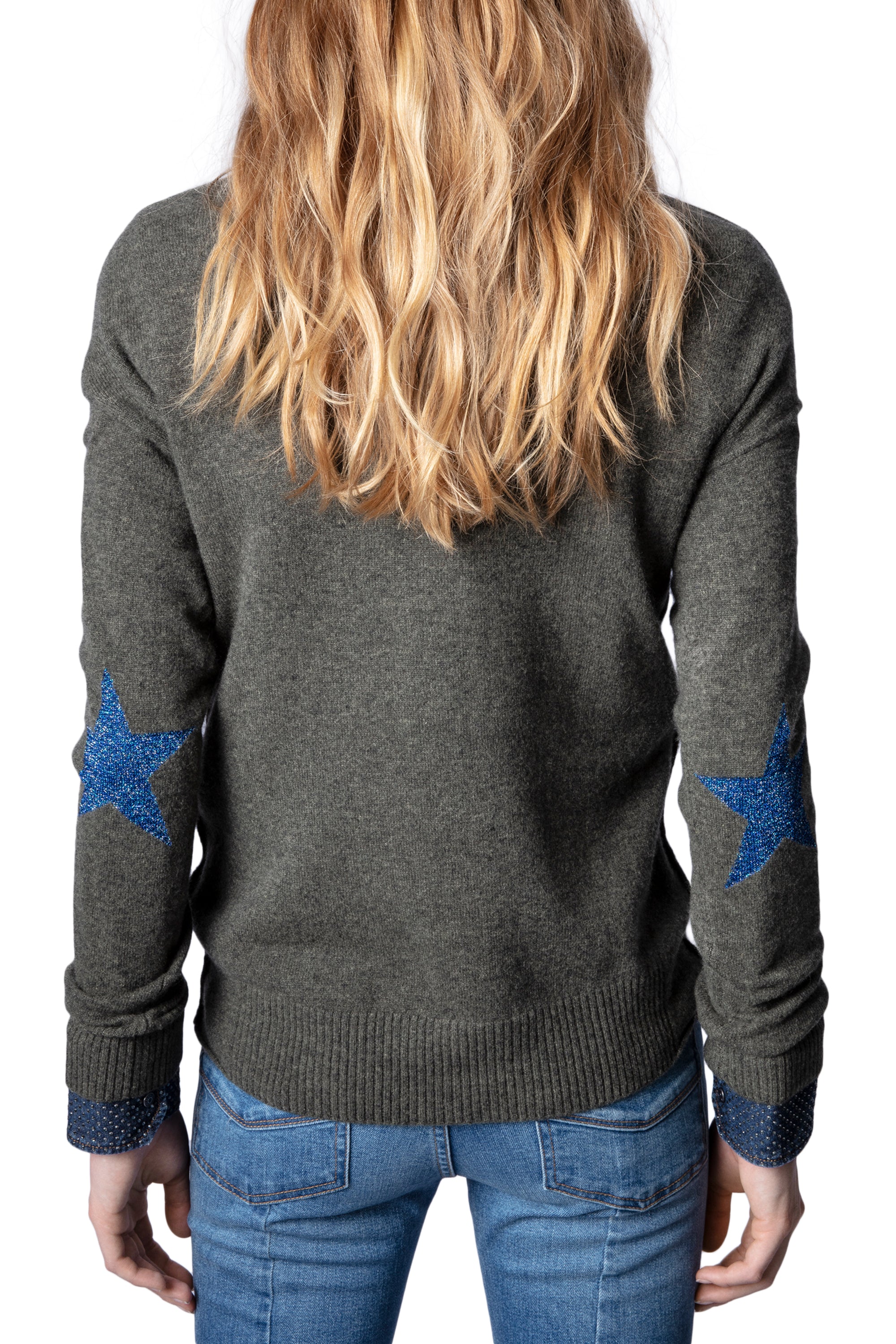 Pull Vivi en cachemire - Kaki Clair