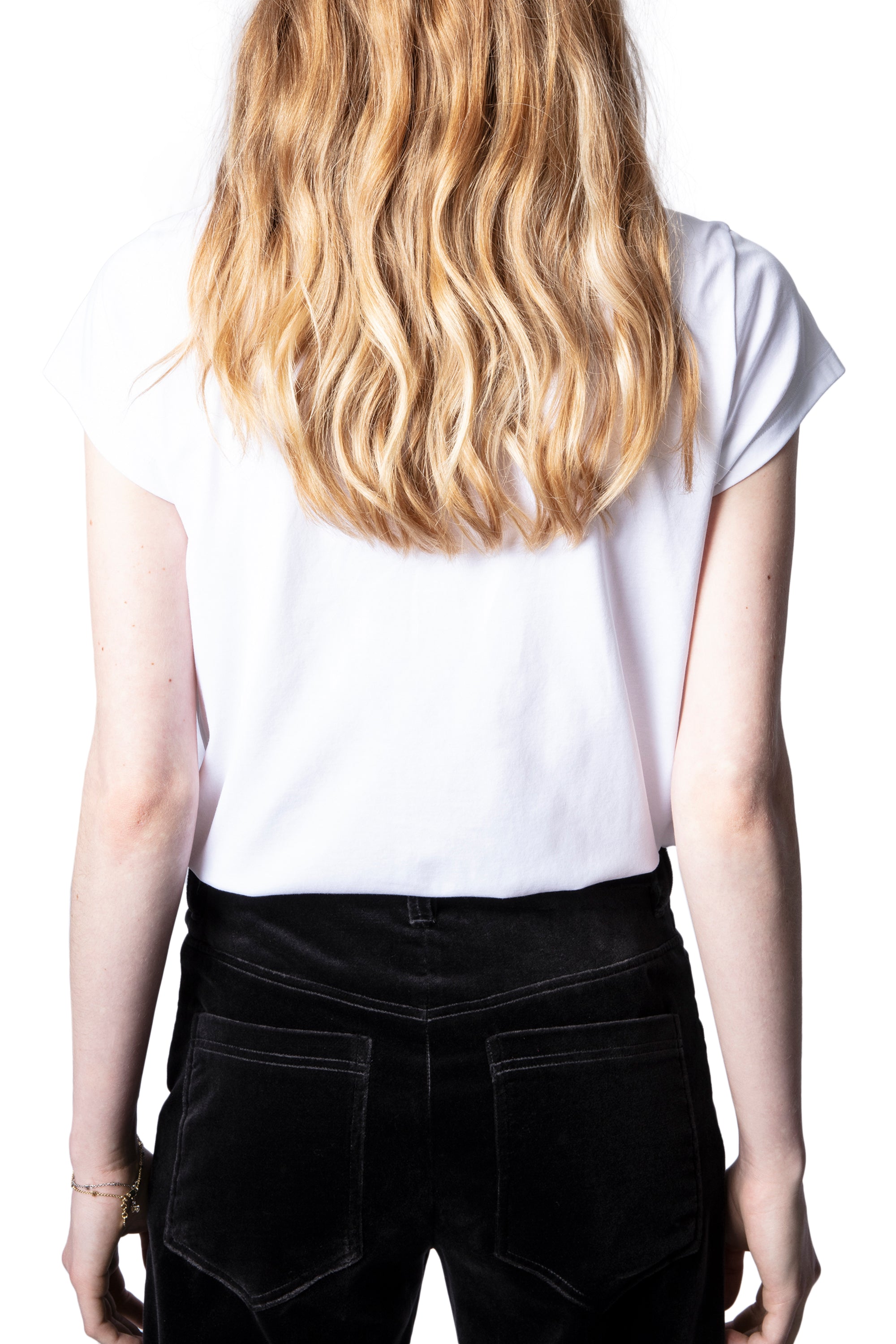 ZHORS LIGNE BLANC WOOP J'AI REVE D'AMOUR T-SHIRT