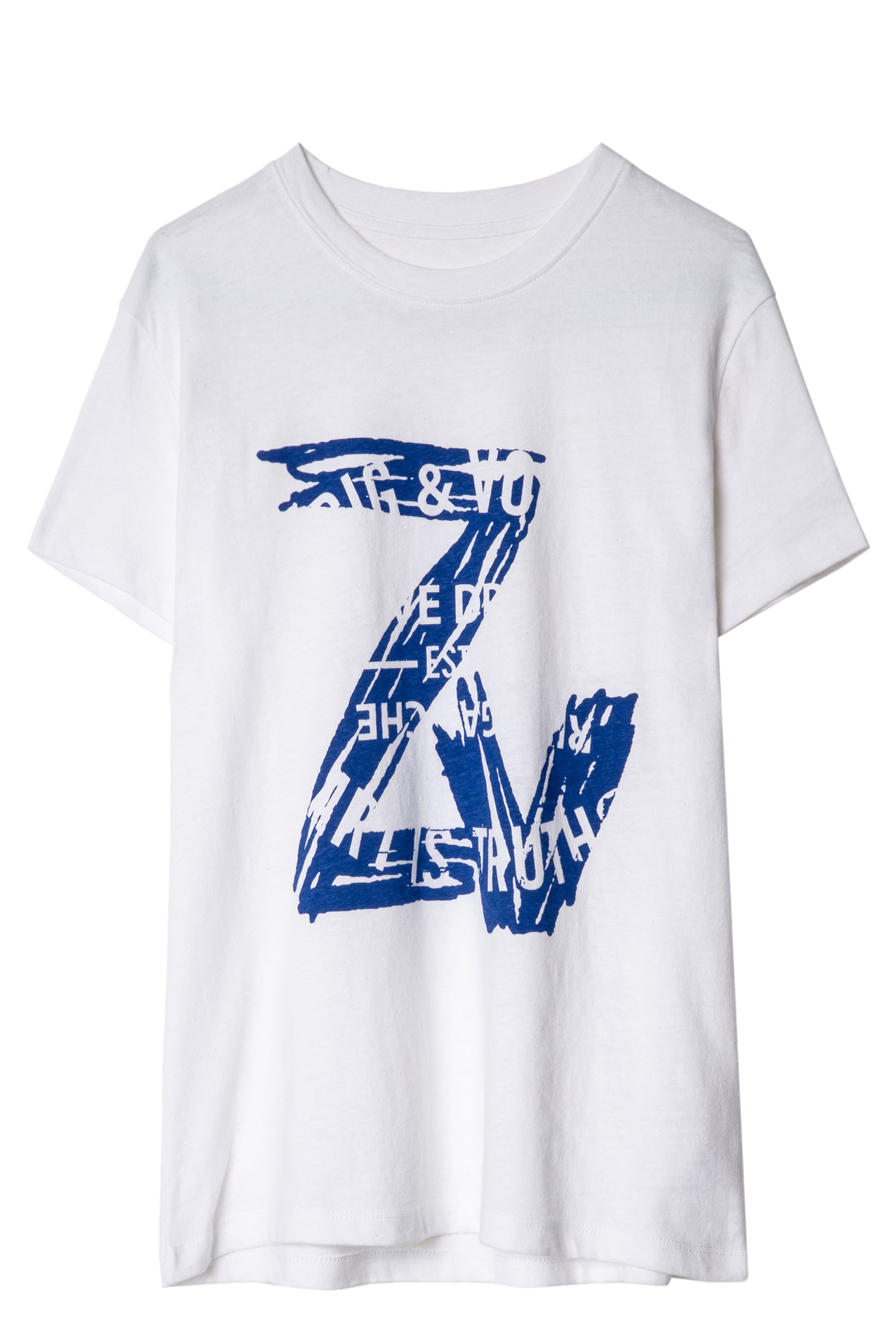 ZHORS LIGNE BLANC ZOE ZV NEW BLASON T-SHIRT COTO