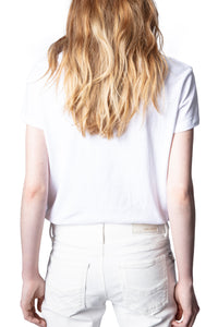 ZHORS LIGNE BLANC ZOE ZV NEW BLASON T-SHIRT COTO
