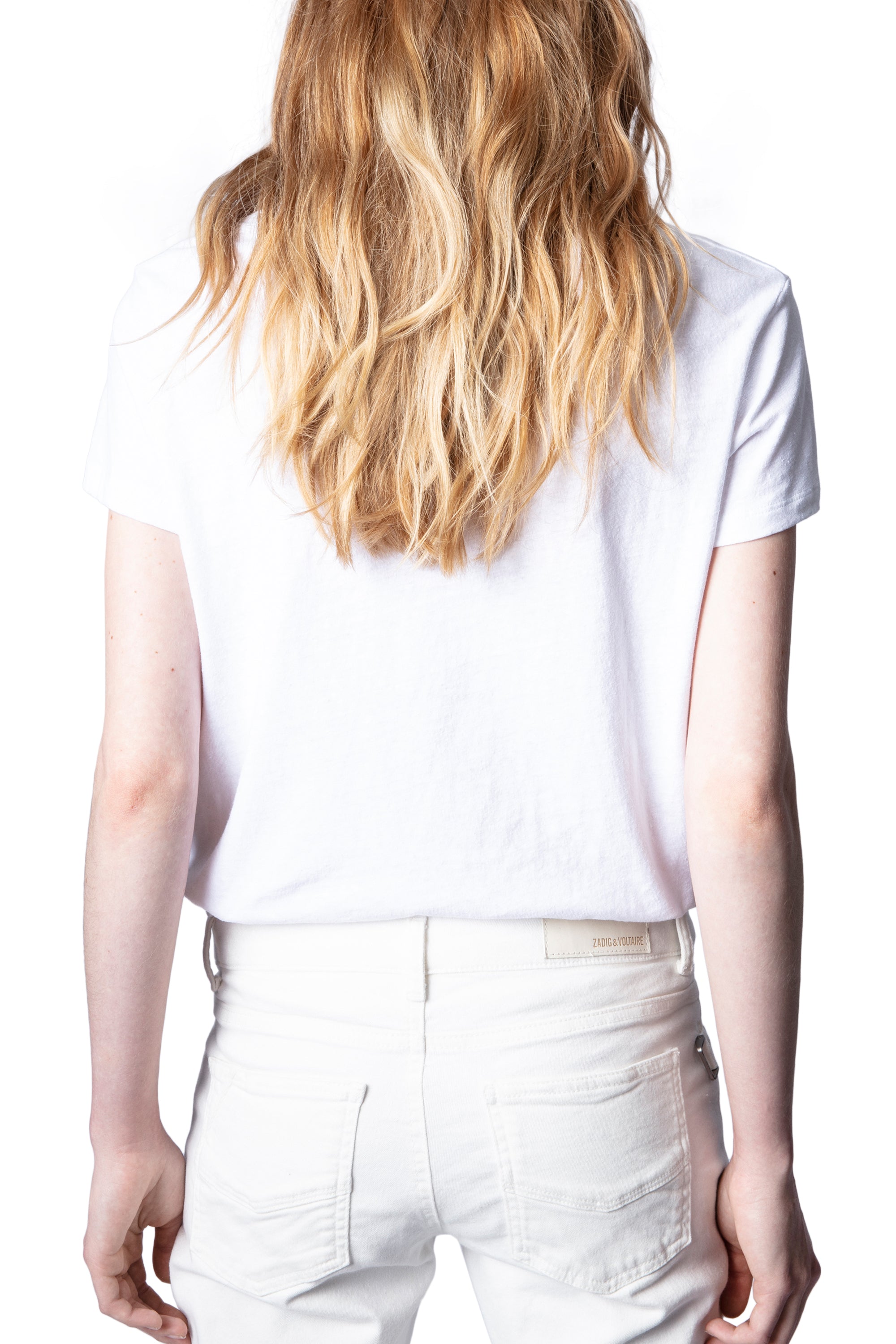 ZHORS LIGNE BLANC ZOE ZV NEW BLASON T-SHIRT COTO