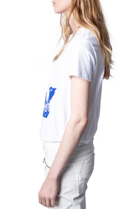 ZHORS LIGNE BLANC ZOE ZV NEW BLASON T-SHIRT COTO