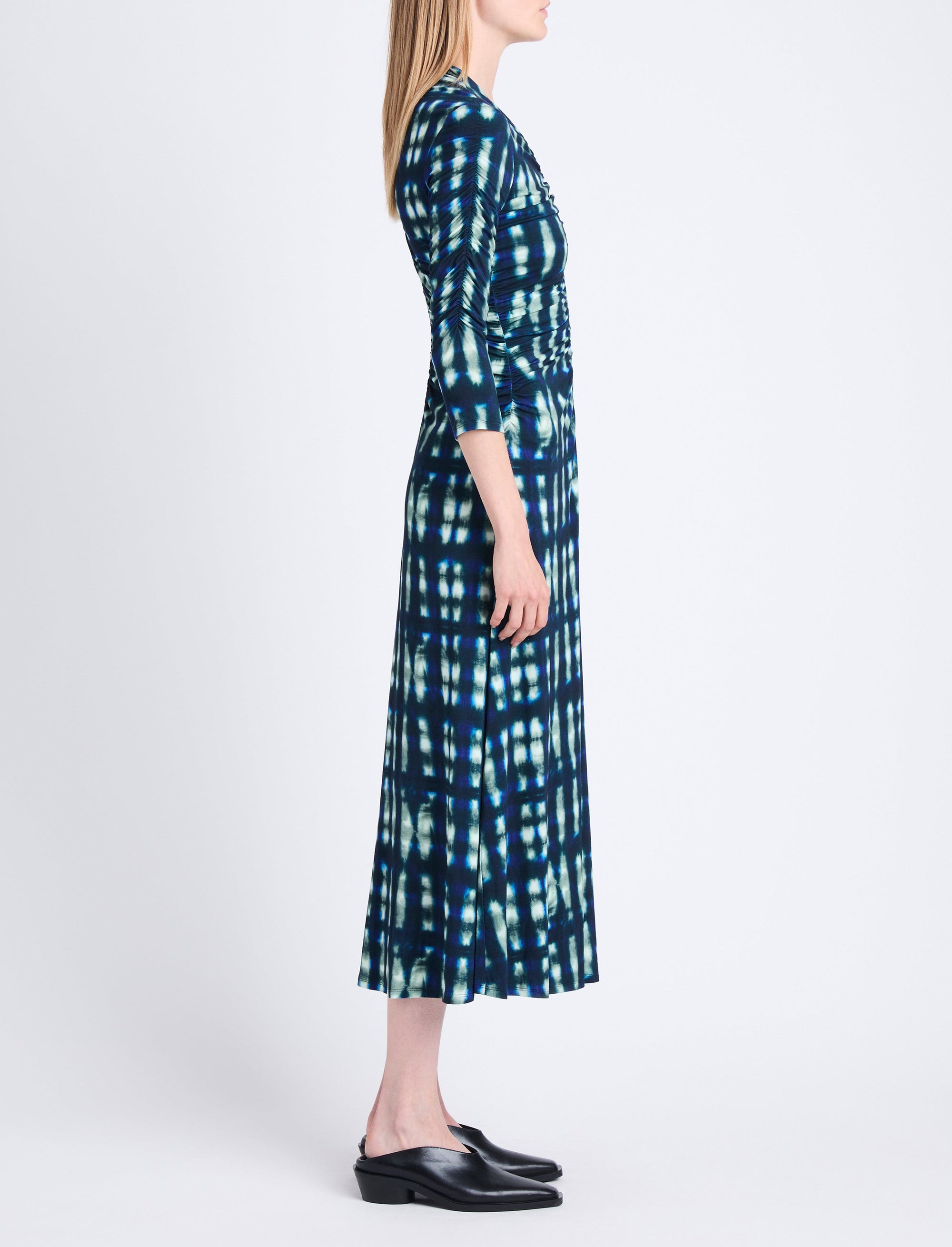 Robe midi Natalee - Sage Multicolor