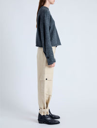 Pantalon cargo Kay en coton - Canvas