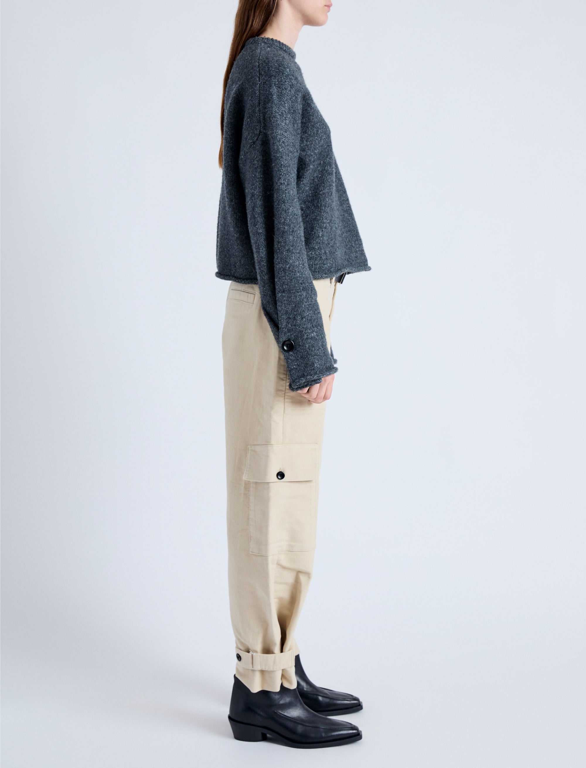 Pantalon cargo Kay en coton - Canvas
