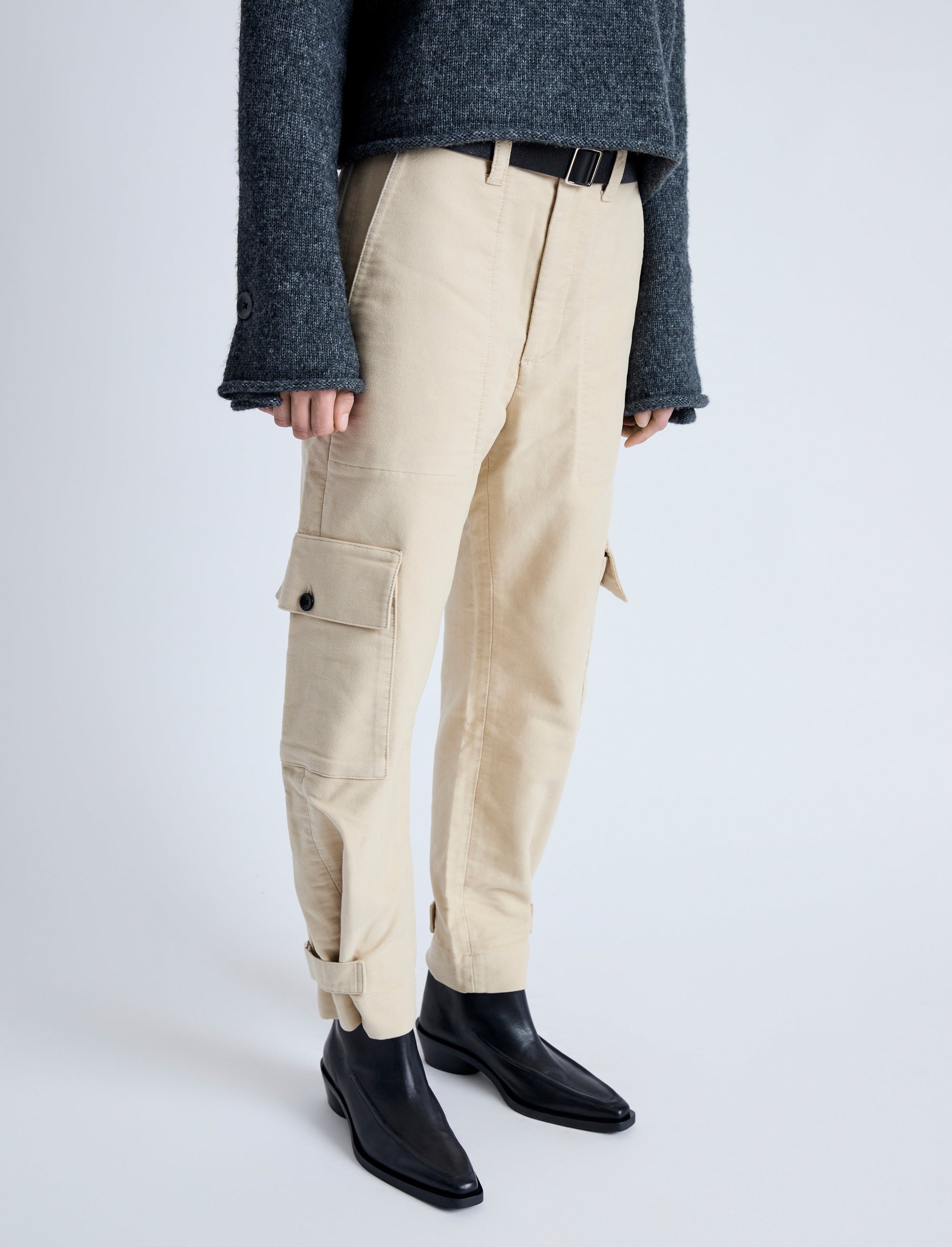 Pantalon cargo Kay en coton - Canvas