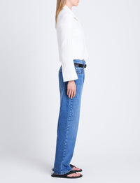 Veste Quinn effet tweed - Ivory