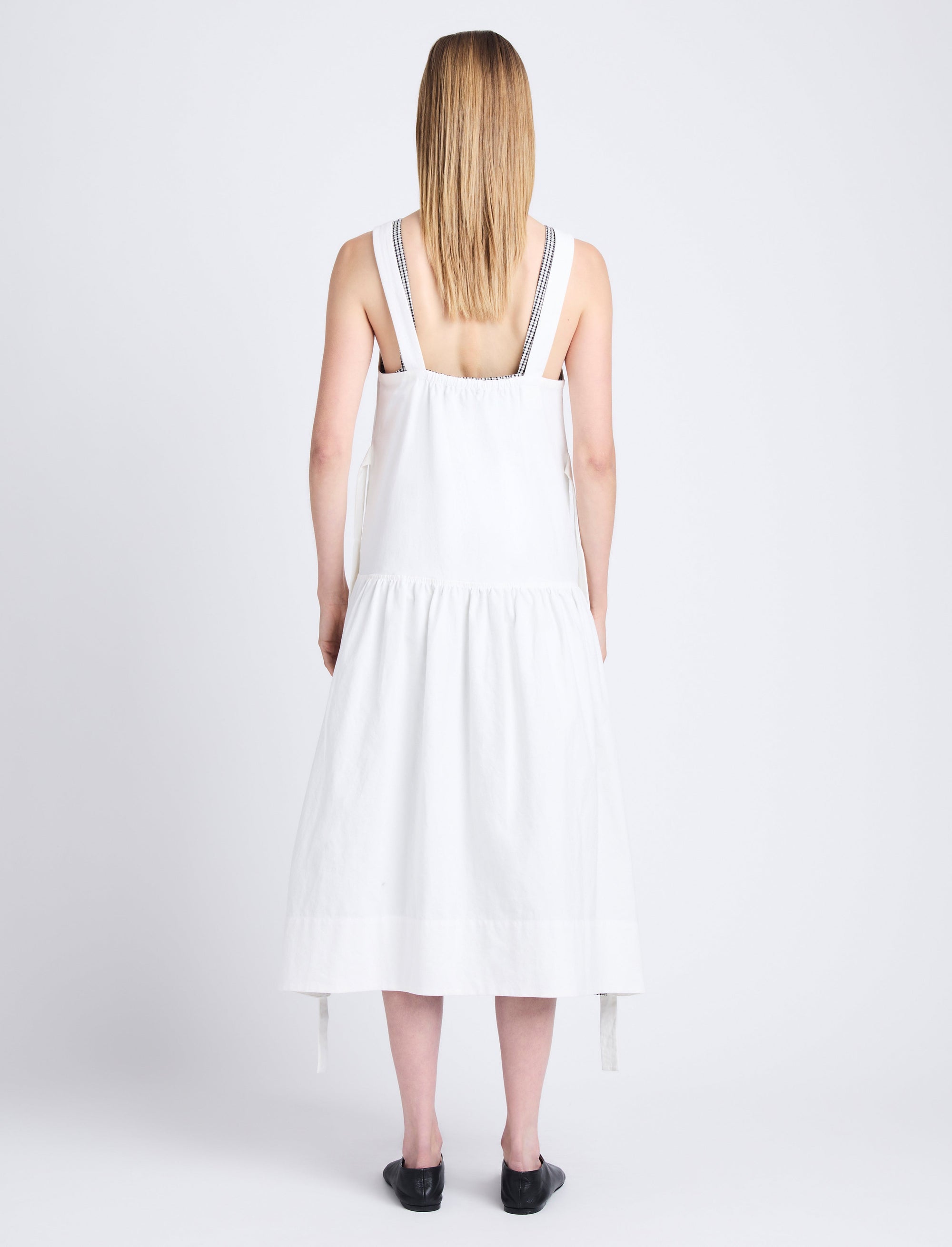 Robe Sasha en coton - Off White