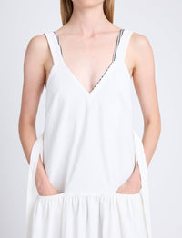 Robe Sasha en coton - Off White