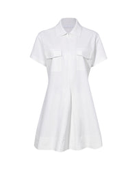 Robe Carmin en coton - Off White