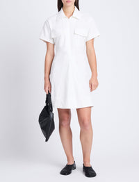 Robe Carmin en coton - Off White