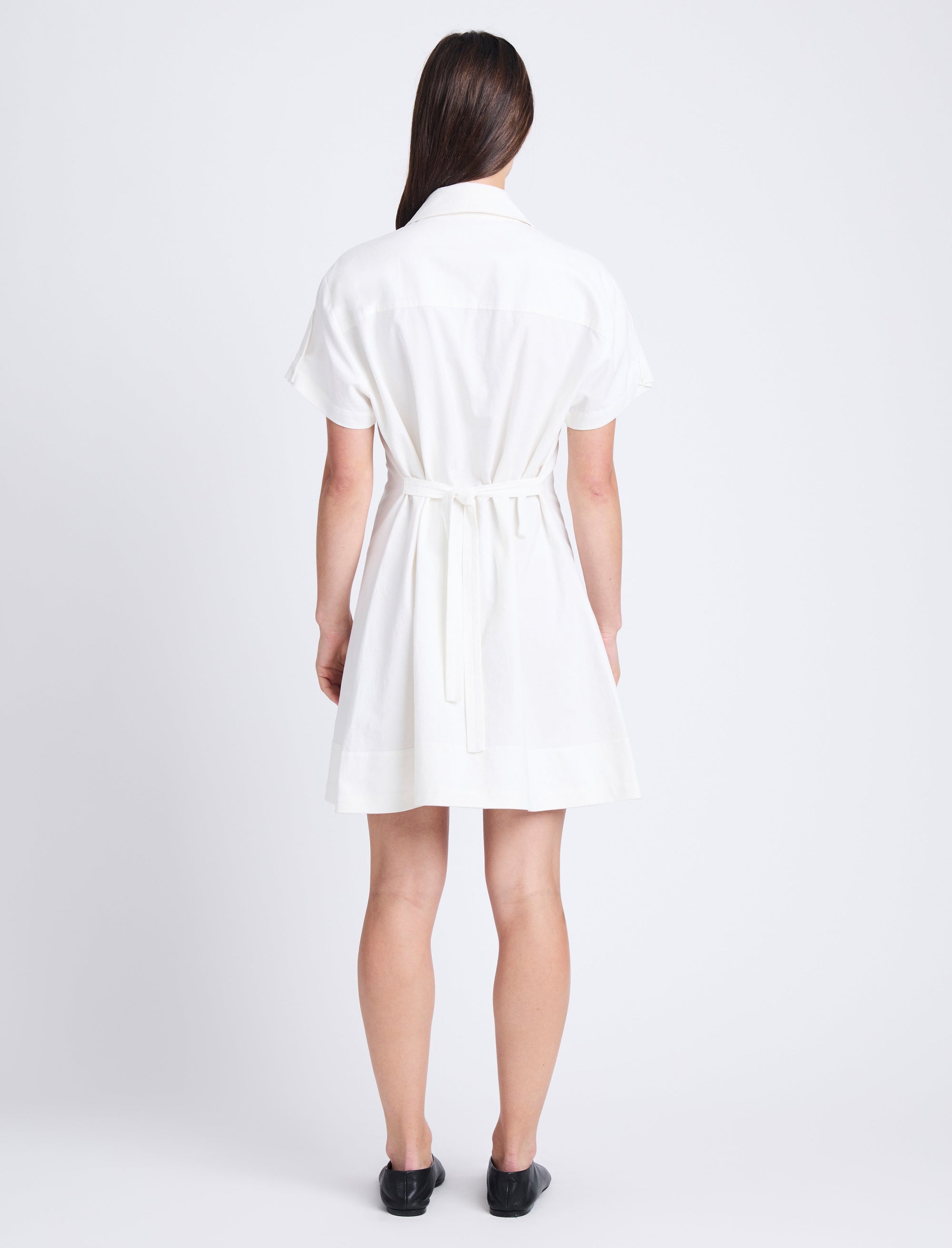 Robe Carmin en coton - Off White