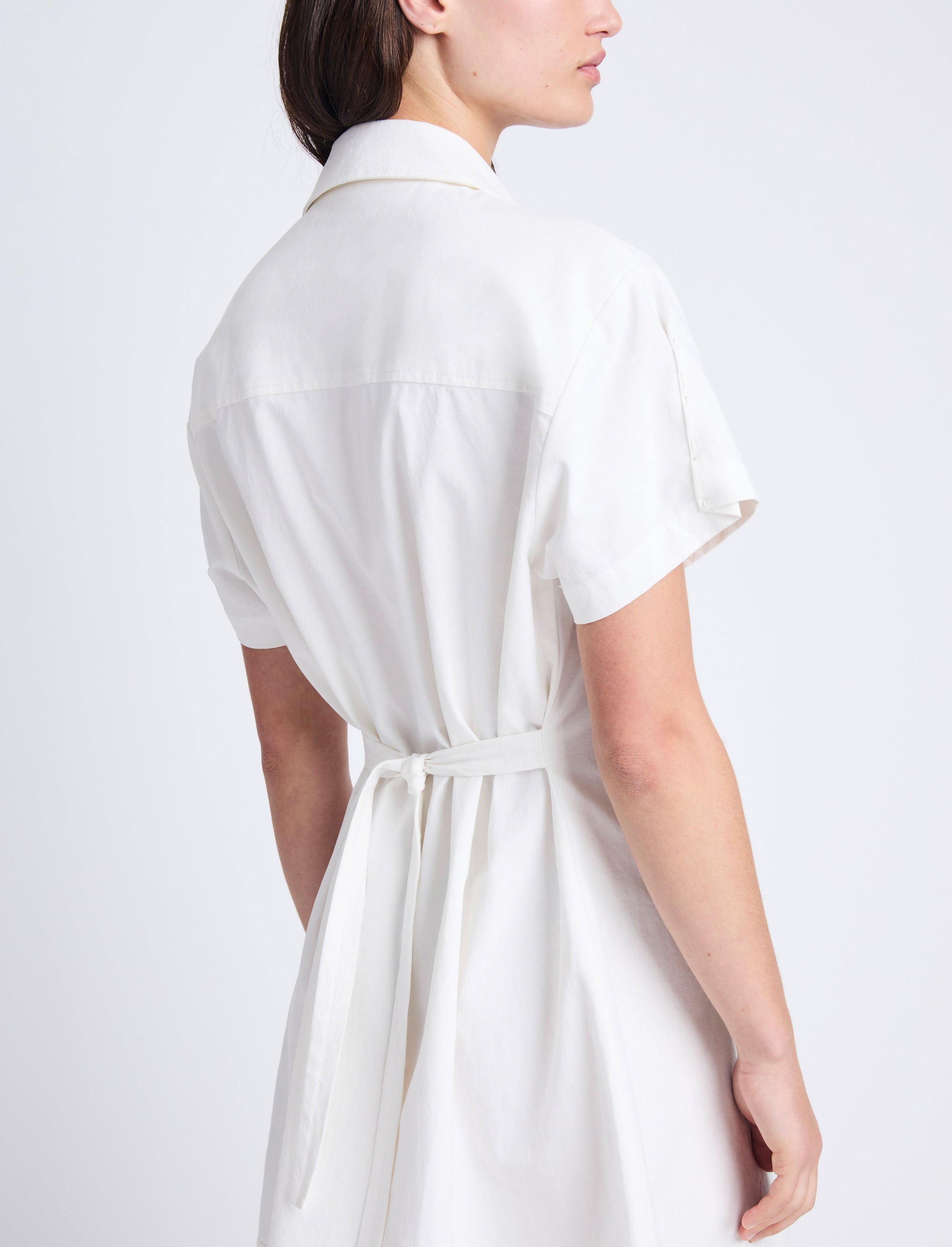 Robe Carmin en coton - Off White