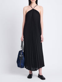 Robe Celeste en crêpe - Black