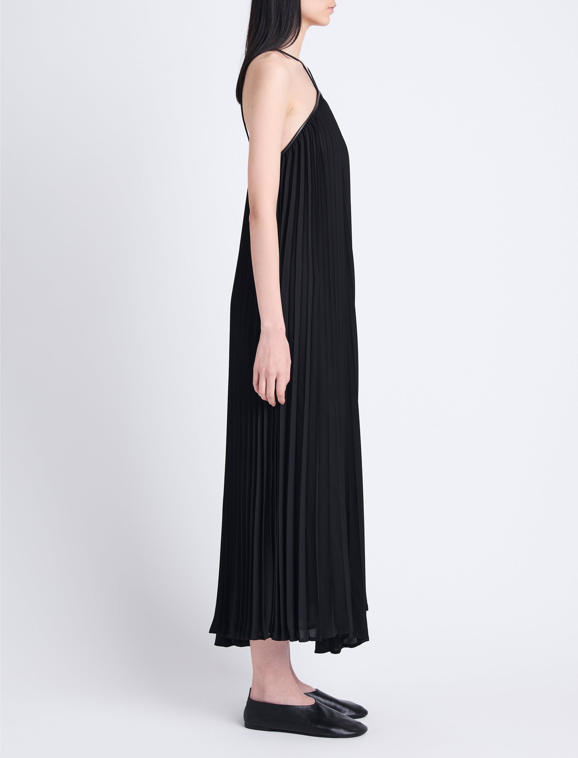 Robe Celeste en crêpe - Black
