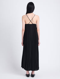 Robe Celeste en crêpe - Black