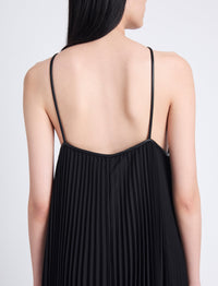 Robe Celeste en crêpe - Black