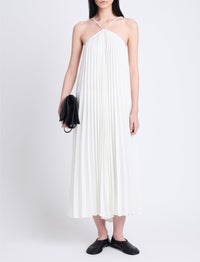 Robe Celeste en crêpe - Off White