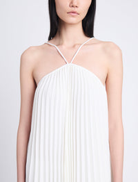 Robe Celeste en crêpe - Off White