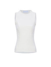 Débardeur Nuts texturé en tweed - Ivory