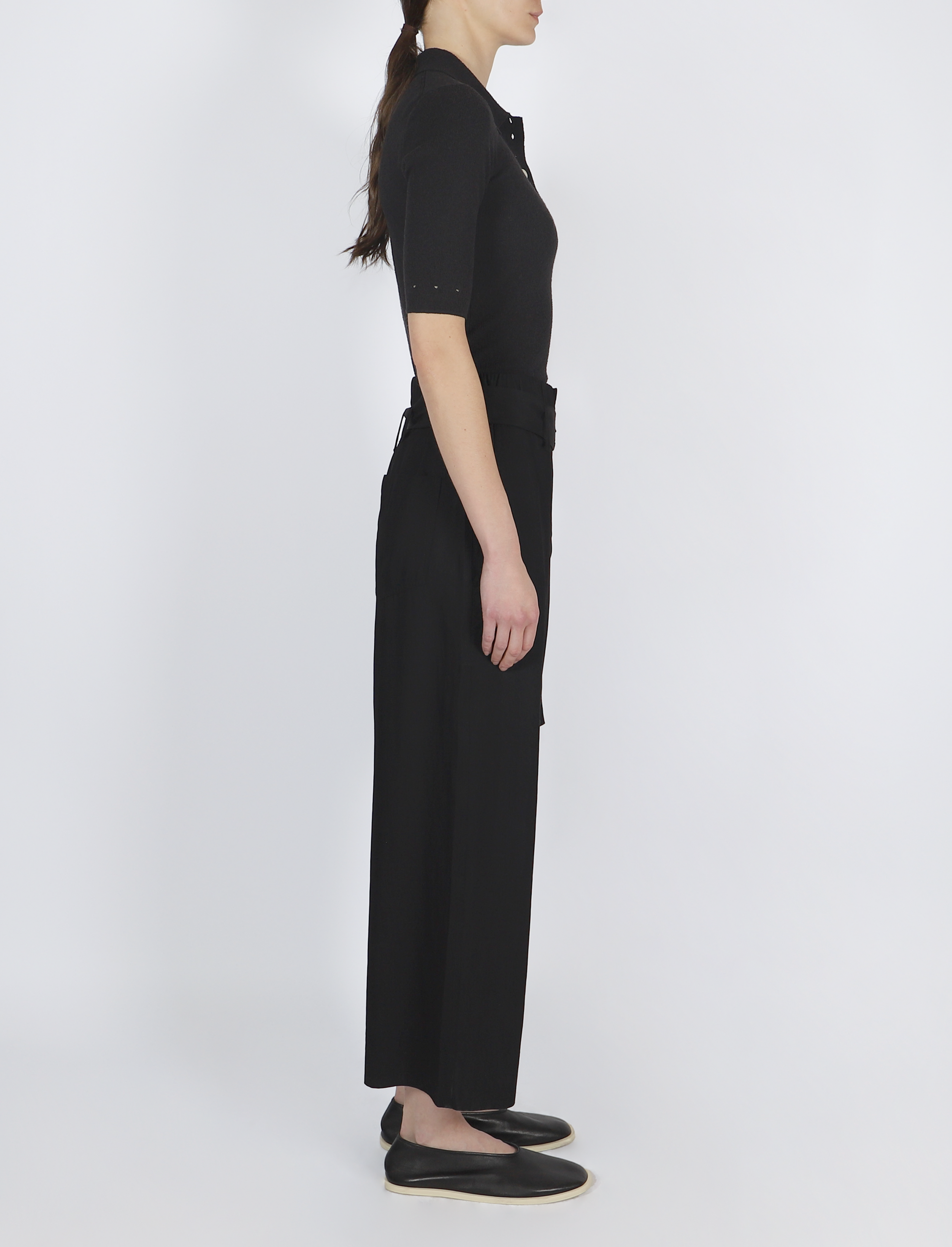 Pantalon Brooke ceinturé - Black